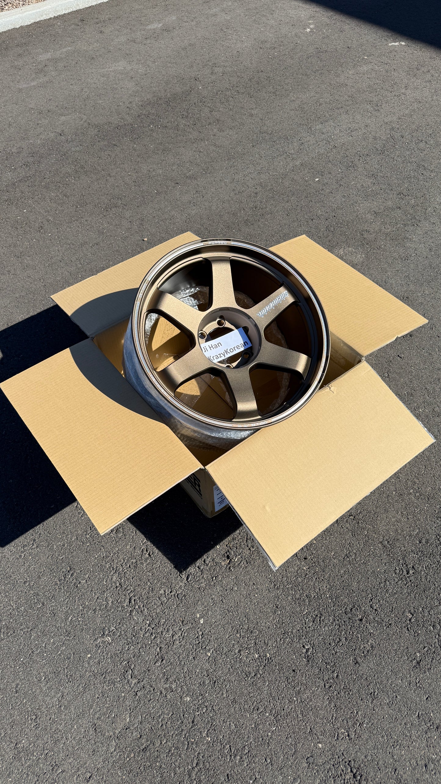 Volk Racing 20 inch TE37 Ultra Large P.C.D. Bronze