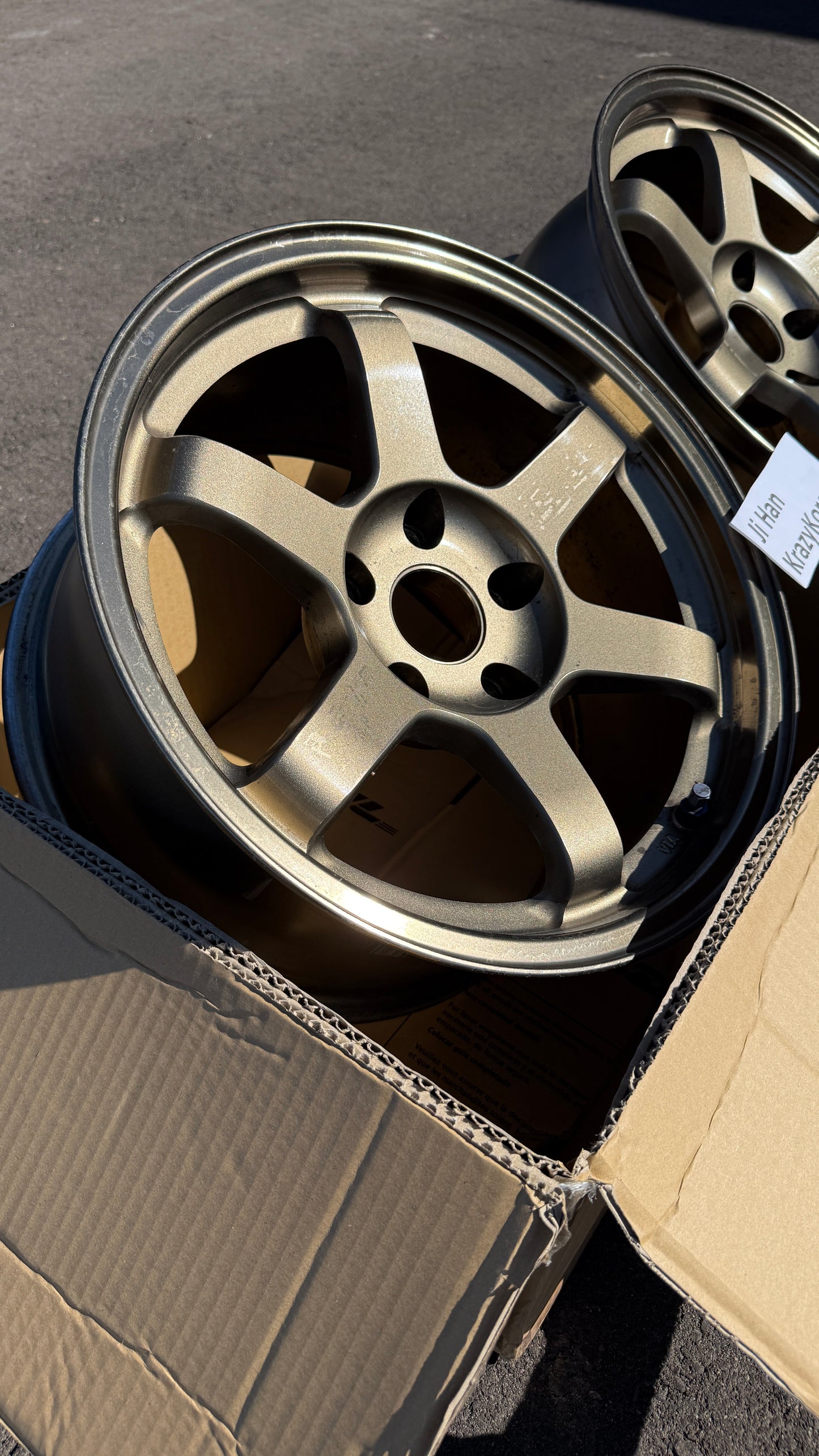 Volk Racing OG TE37 16x8 +15