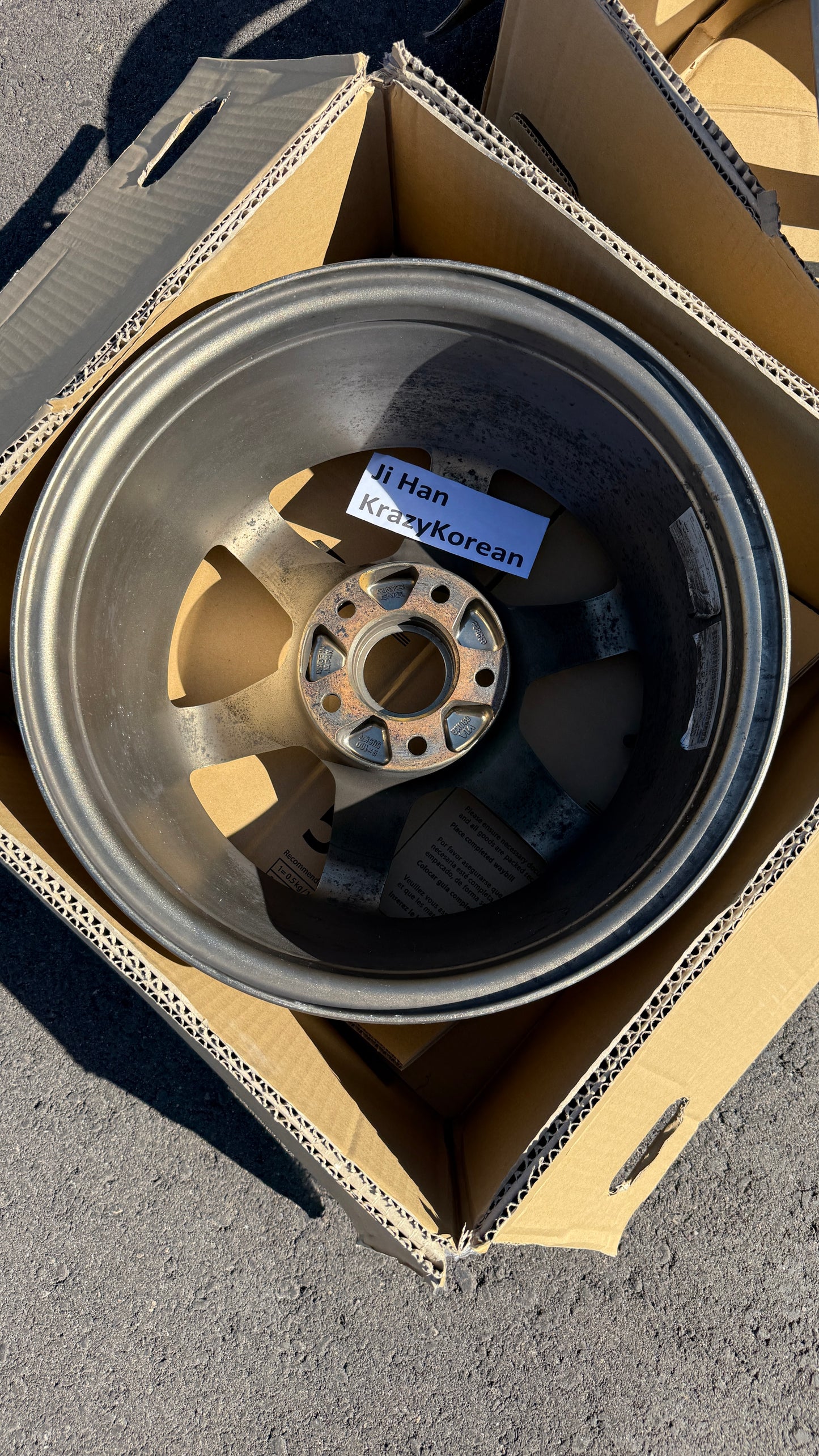 Volk Racing OG TE37 16x8 +15