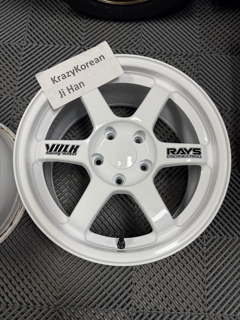 Volk Racing OG TE37 16x8 +30