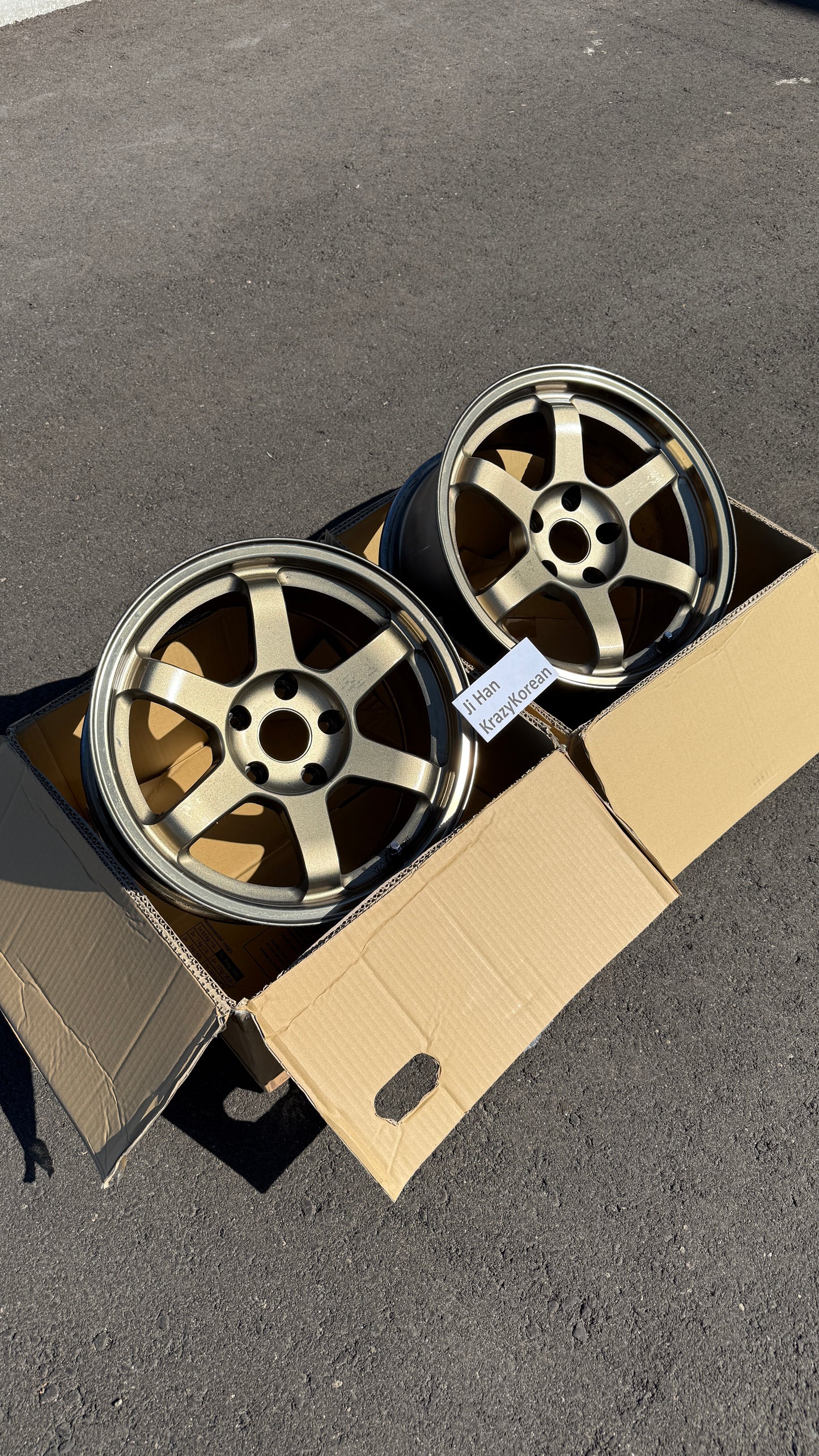 Volk Racing OG TE37 16x8 +15