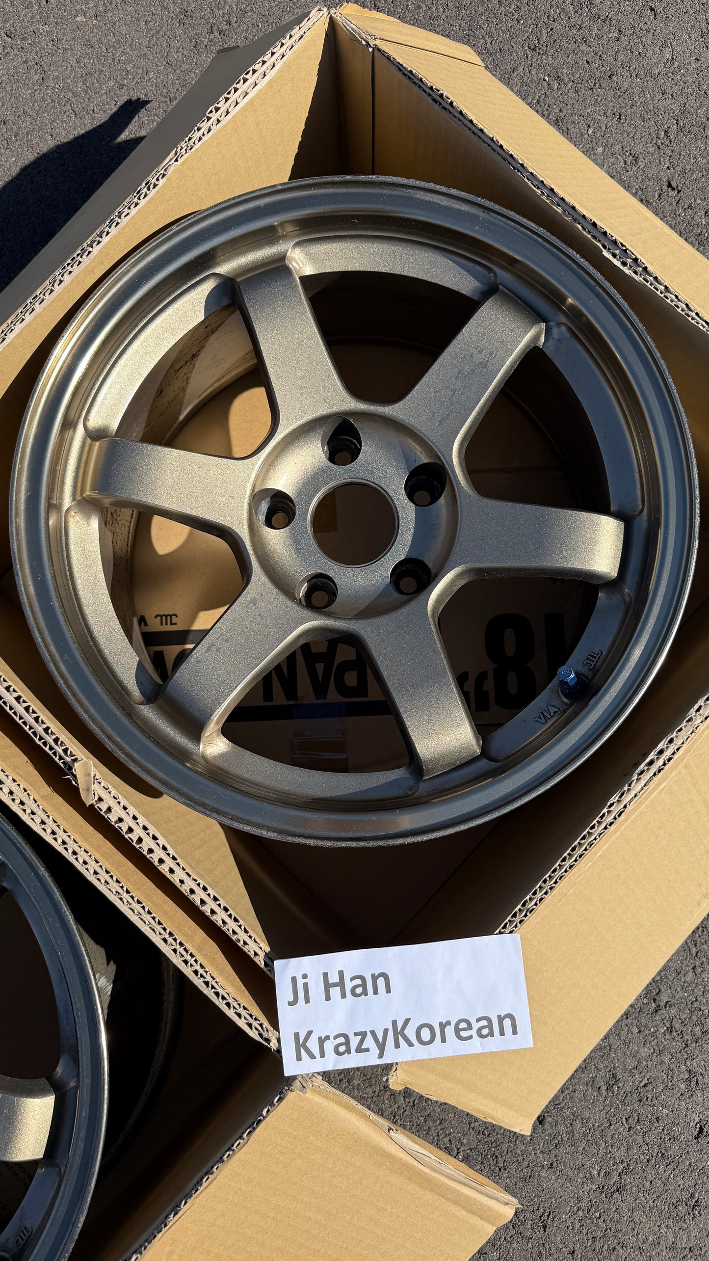 Volk Racing OG TE37 16x8 +15