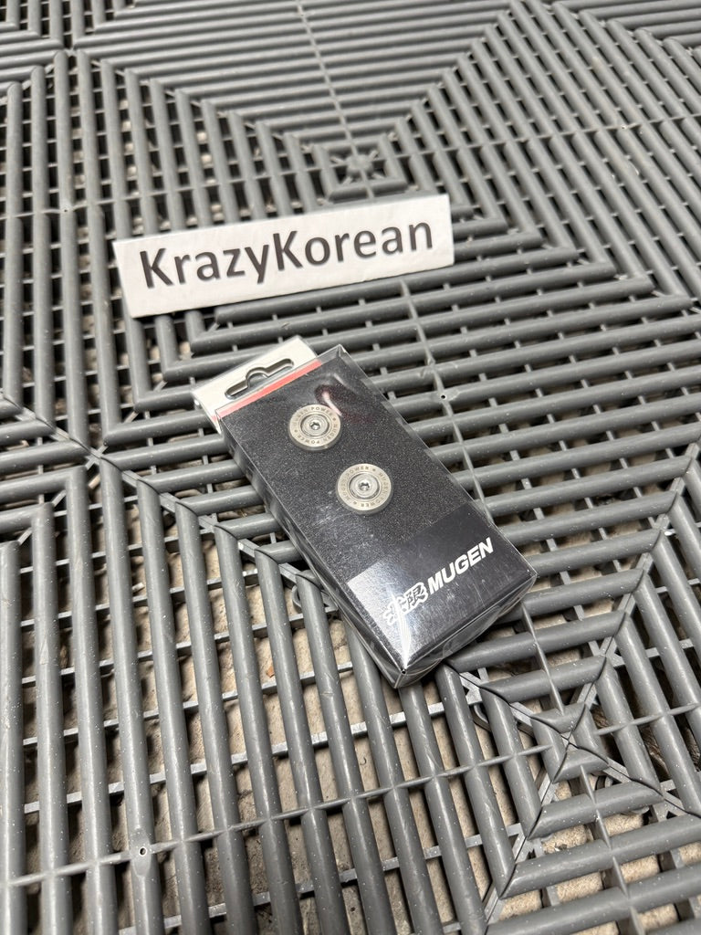 Mugen License Plate Bolts