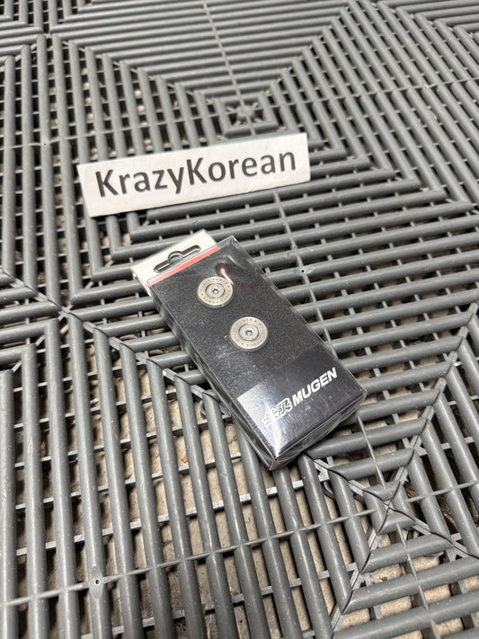Mugen License Plate Bolts