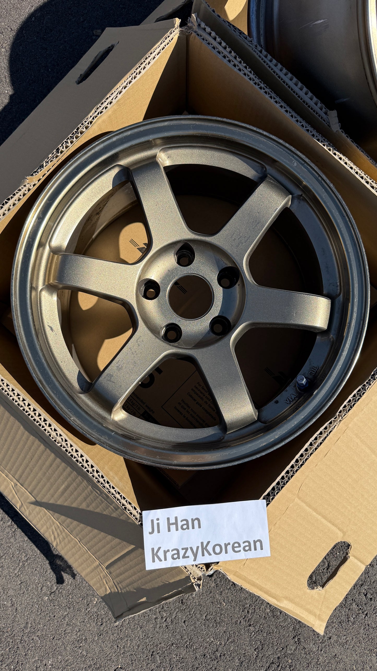 Volk Racing OG TE37 16x8 +15